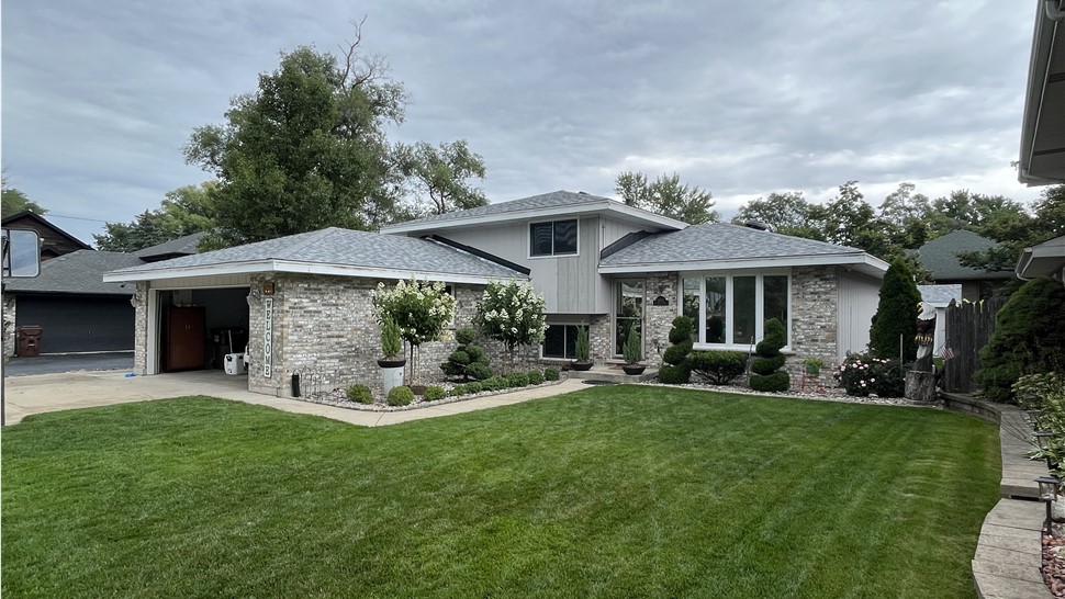 Oak Forest Roof Installation Owens Corning Shingles Sierra Gray