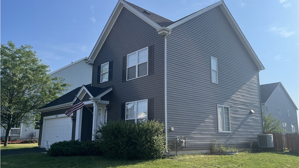 Joliet Siding Installation; Variform Vinyl Siding Installation Joliet Illinois "Urban Iron"