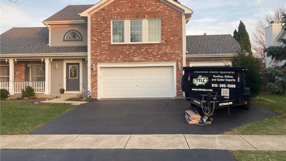 Roofing Project in Bolingbrook, IL by TTLC, Inc