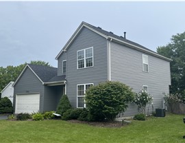 Variform Siding Job; Plainfield Variform Siding "Pewter"