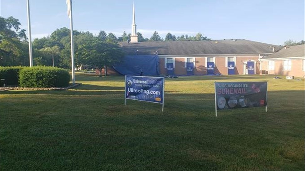 Roofing Project Project in Munroe Falls, OH by Universal Builders