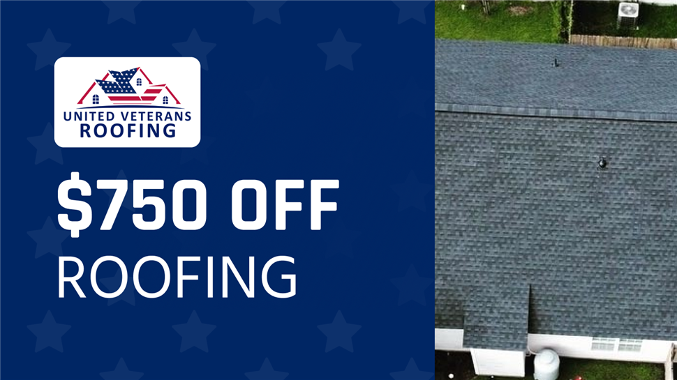$750 OFF Roofing