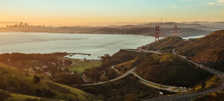 Landscape in the Bay Area 