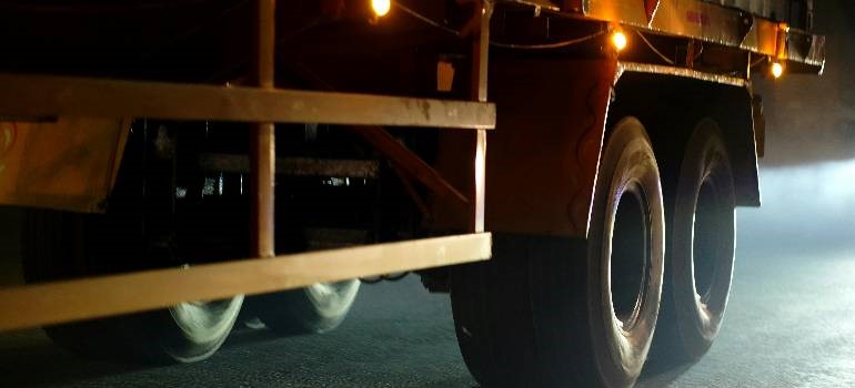a moving truck 