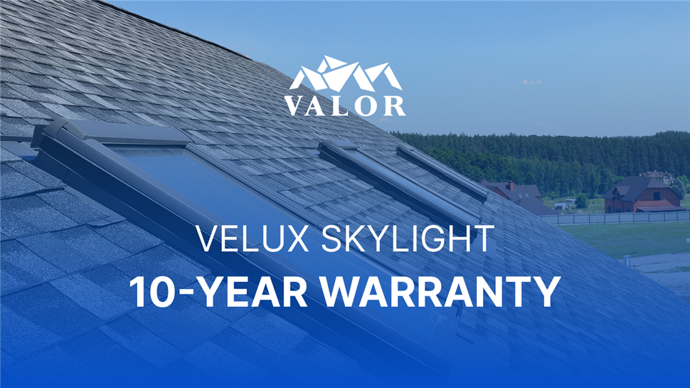 Velux Skylight 10 Year Warranty