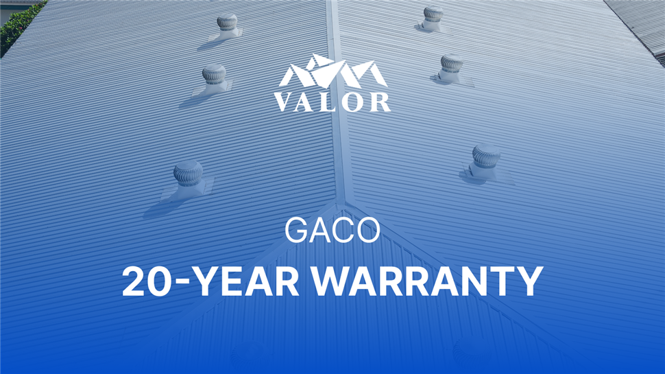 GACO 20-yr Warranty