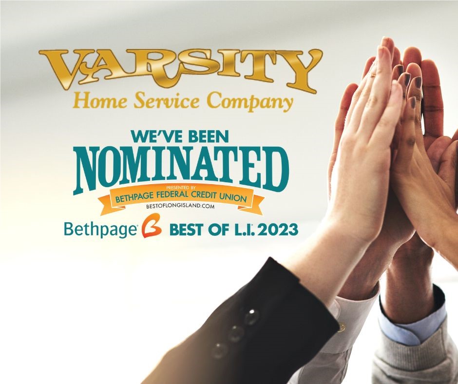 Varsity Home Service Nominated for Best of LI 2023 Awards