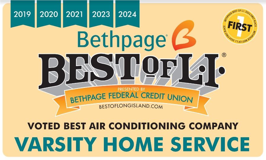 Varsity Home Service Earns “Best of Long Island” Award for the 6th Year