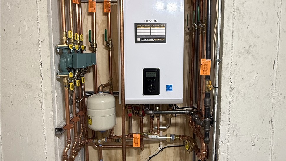 Heating Project in Smithtown, NY by Varsity Home Services