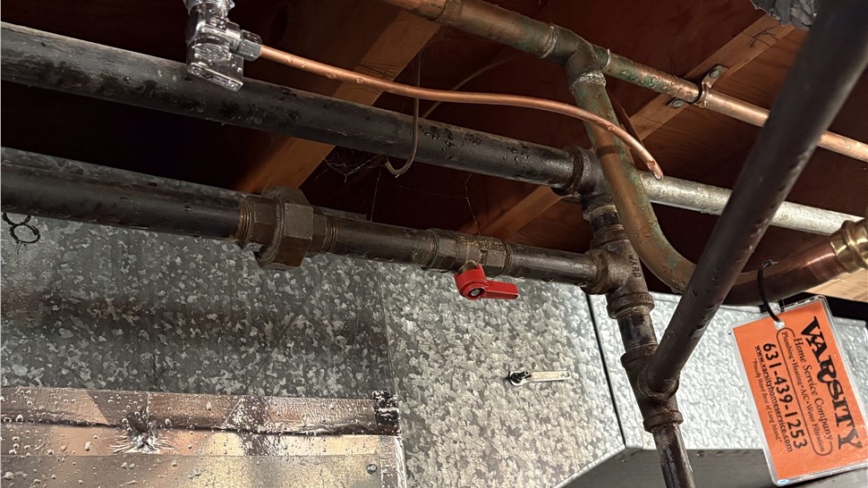 Plumbing Project in Centereach, NY by Varsity Home Services