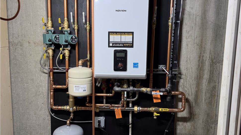 Heating Project in Oakdale, New York by Varsity Home Service