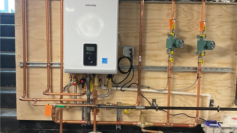 Heating Project in Sayville, New York by Varsity Home Services