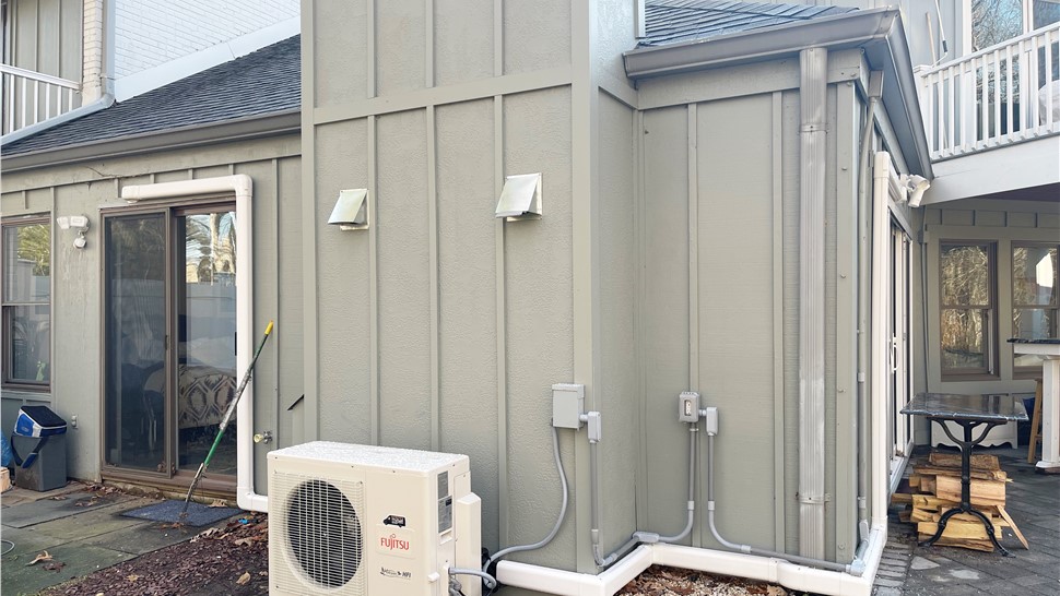 Cooling, Heating Project in Port Jefferson, New York by Varsity Home Service