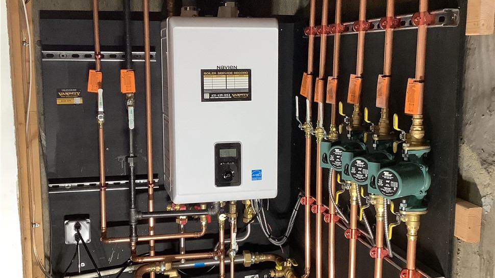 Heating, Plumbing Project in Selden, New York by Varsity Home Service