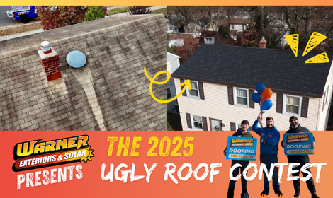 Warner Exteriors & Solar Launches 2nd Annual Ugly Roof Contest in Pennsauken, NJ — Win a Free Roof Replacement!