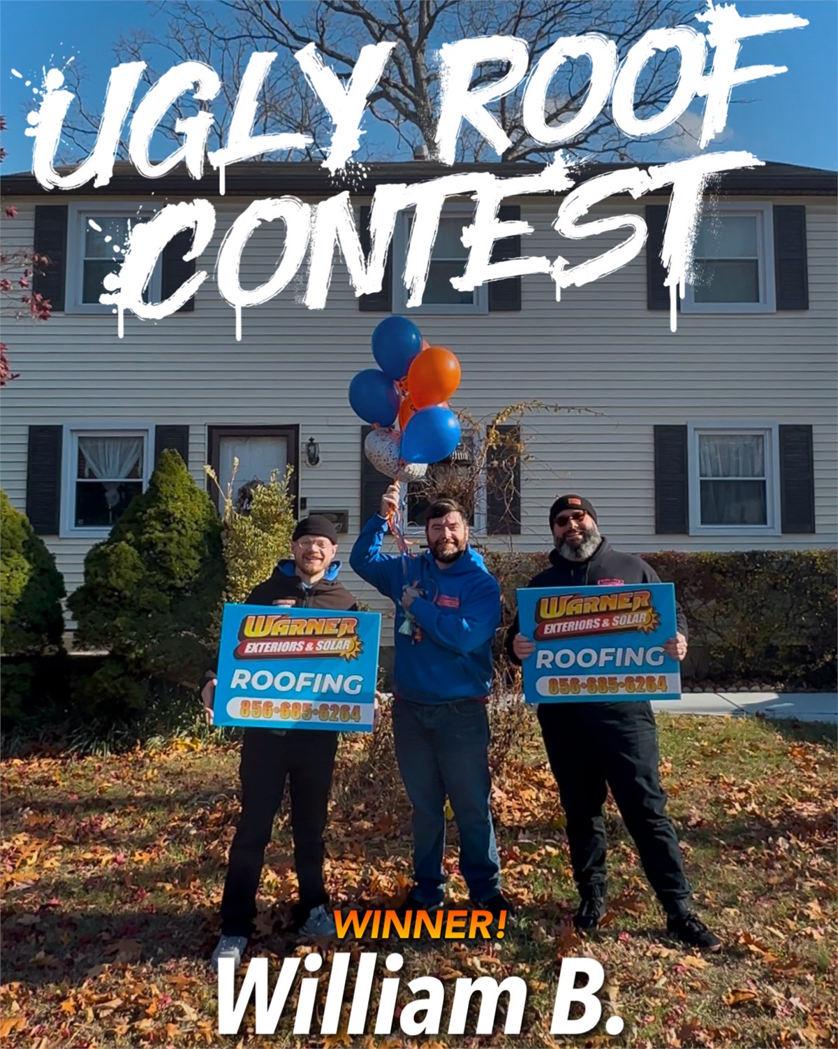 Meet the Winner of the Ugly Roof Contest: William Barnes!