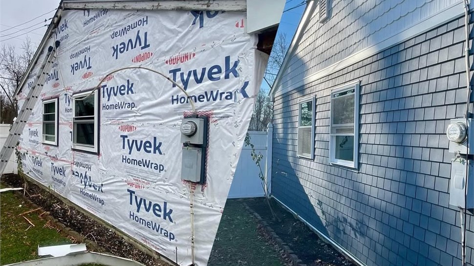 Gutters, Siding Project in Stratford, New Jersey by Warner Exteriors & Solar