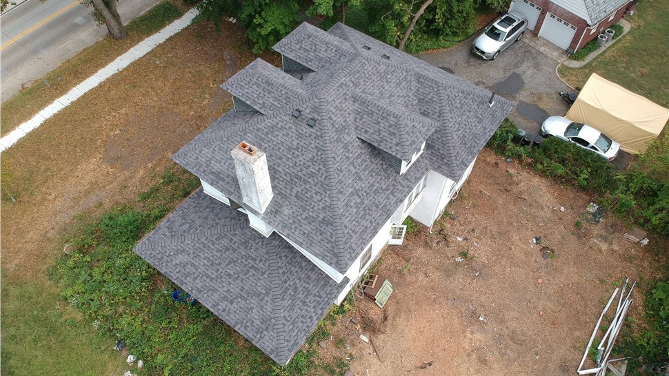 Completed roof replacement in Merchantville NJ by Warner Exteriors