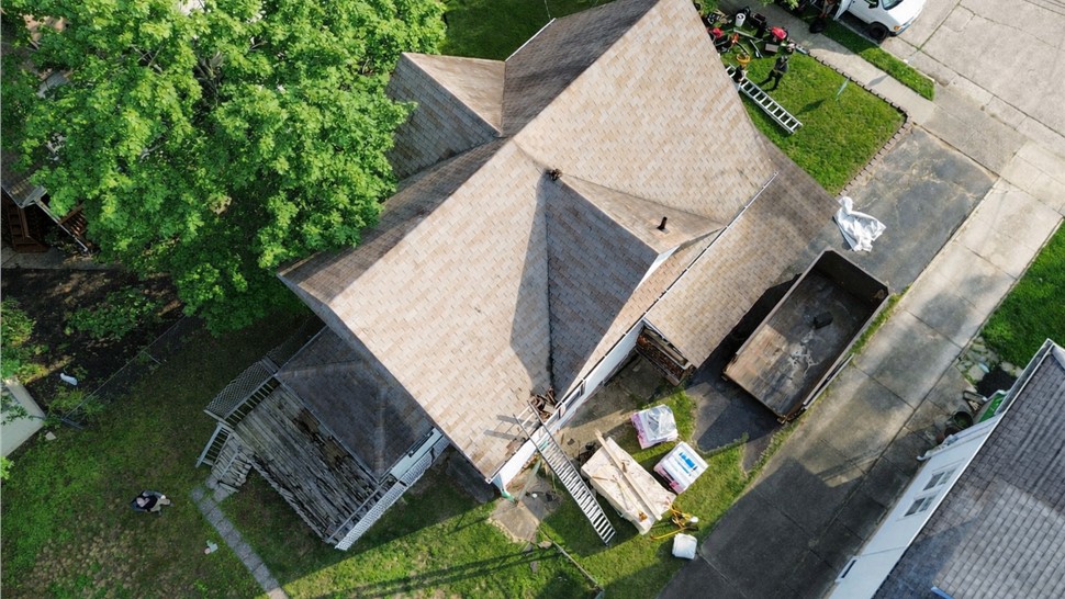 Cedar shake roof before asphalt replacement in Pennsauken NJ