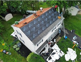 Roof tear-off and installation process in Merchantville NJ