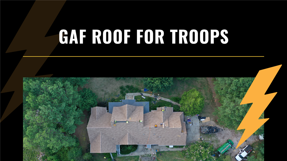 Military Homeowners Get $250 Back on Qualifying GAF Roofs!