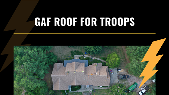 Military Homeowners Get $250 Back on Qualifying GAF Roofs!