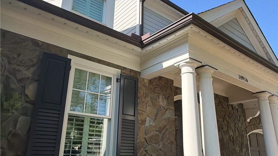 Gutters, Roofing Project in Cornelius, North Carolina by Well Krafted Roofing