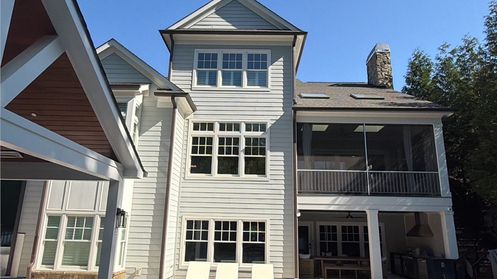 Gutters, Roofing Project in Cornelius, North Carolina by Well Krafted Roofing