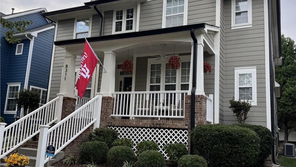 Gutters Project in Huntersville, North Carolina by Well Krafted Roofing