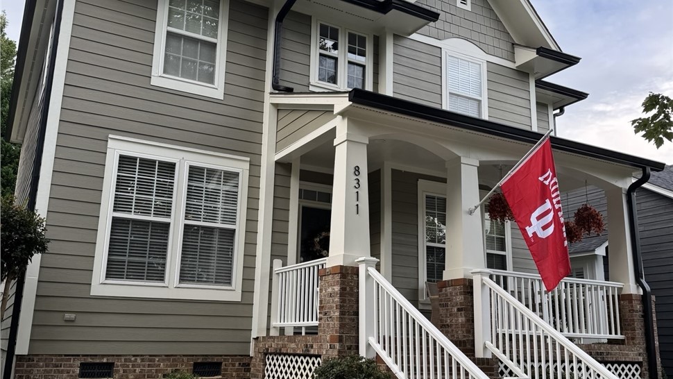 Gutters Project in Huntersville, North Carolina by Well Krafted Roofing