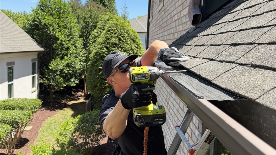 Gutters Project in Cornelius, North Carolina by Well Krafted Roofing