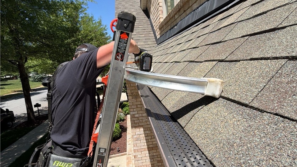 Gutters Project in Cornelius, North Carolina by Well Krafted Roofing