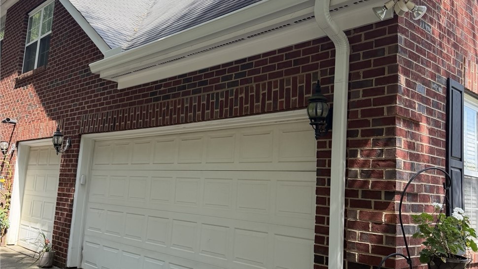 Gutters Project in Huntersville, North Carolina by Well Krafted Roofing