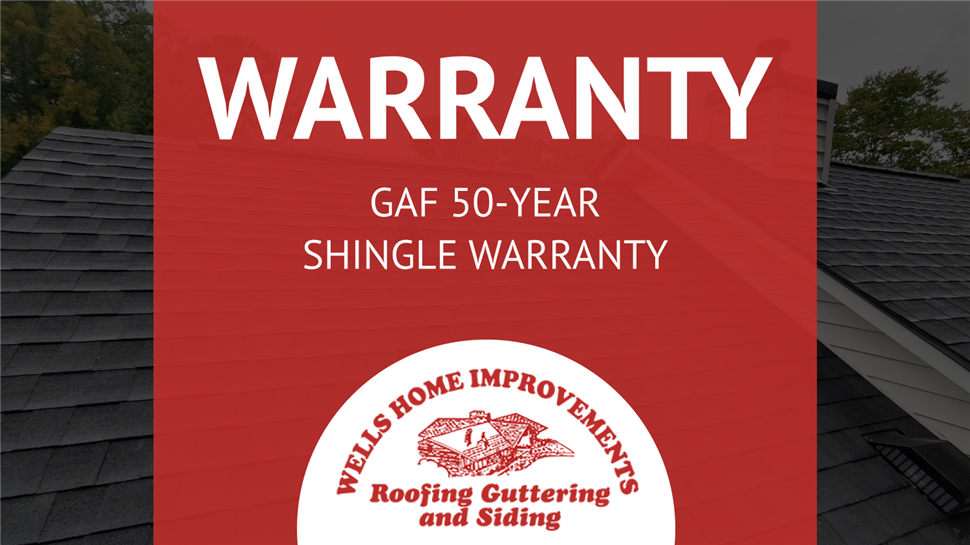 GAF 50-year Shingle Warranty
