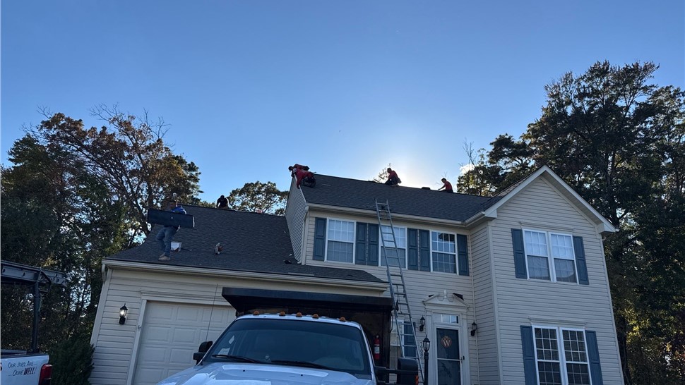 Roofing Project in Severn, Maryland by Wells Home Improvements