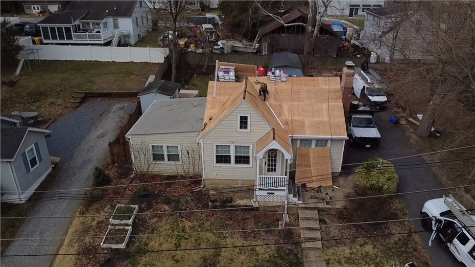 Roofing Project in Riva, Maryland by Wells Home Improvements