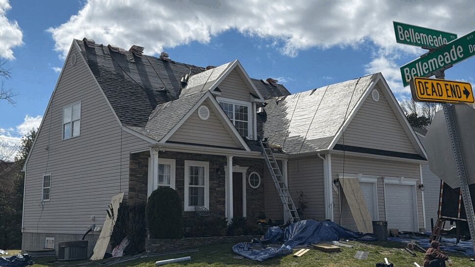 Roofing Project in Severna Park, Maryland by Wells Home Improvements