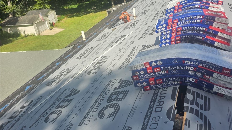 Roofing Project in Sykesville, Maryland by Wells Home Improvements