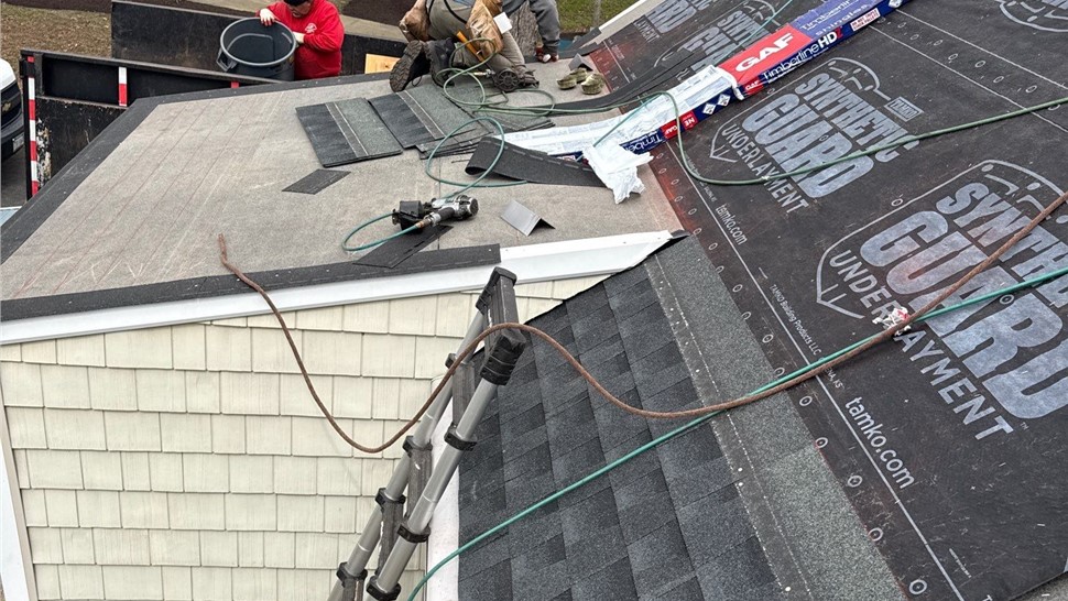 Roofing Project in Riva, Maryland by Wells Home Improvements