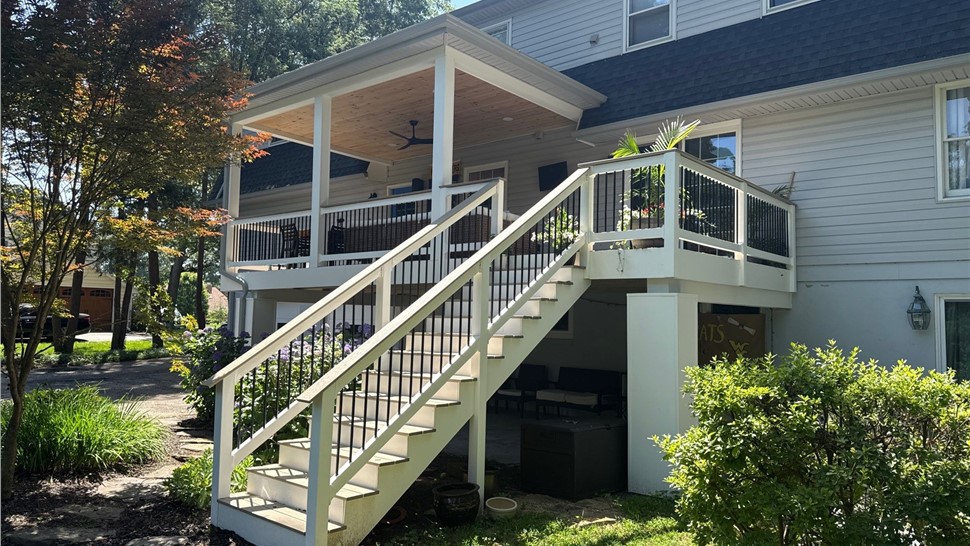 Decks and Porches Project in Severna Park, Maryland by Wells Home Improvements