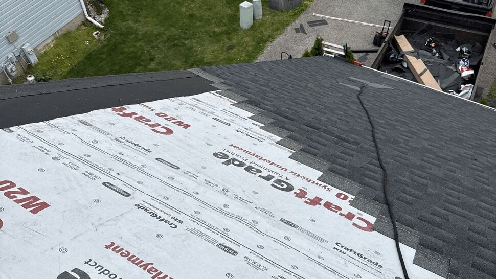 Roofing Project in Brooklyn, Maryland by Wells Home Improvements