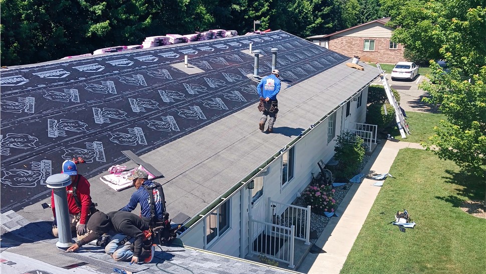 Commercial Roofing Project in Kalamazoo, MI by West Michigan Roofing