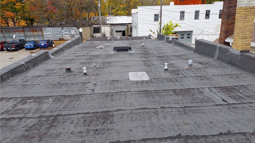 Commercial Roofing Project in Plainwell, MI by West Michigan Roofing