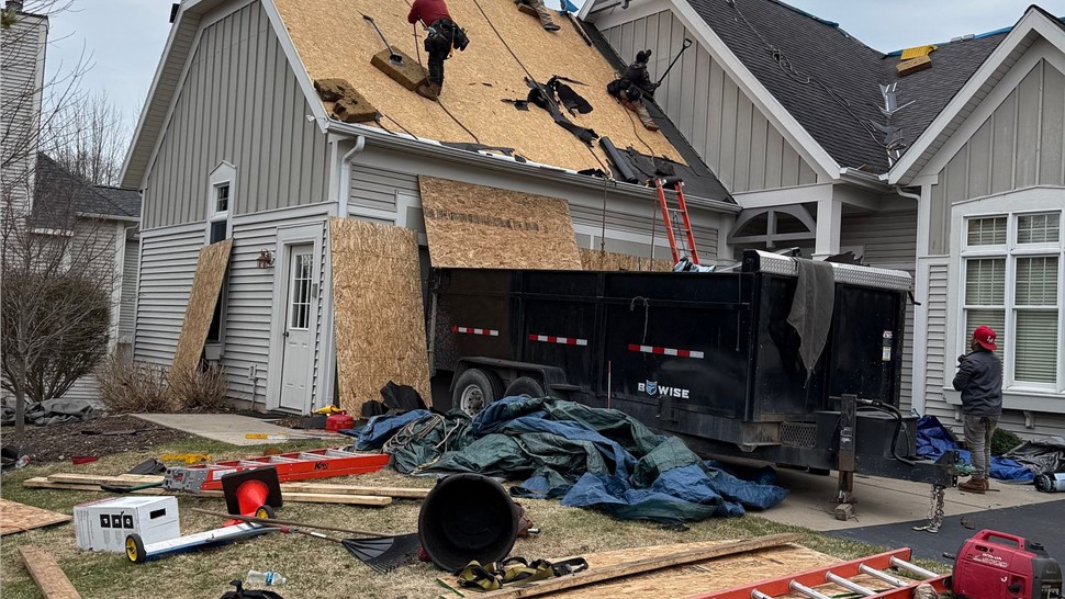 Residential Roofing Project in Spring Lake, Michigan by West Michigan Roofing