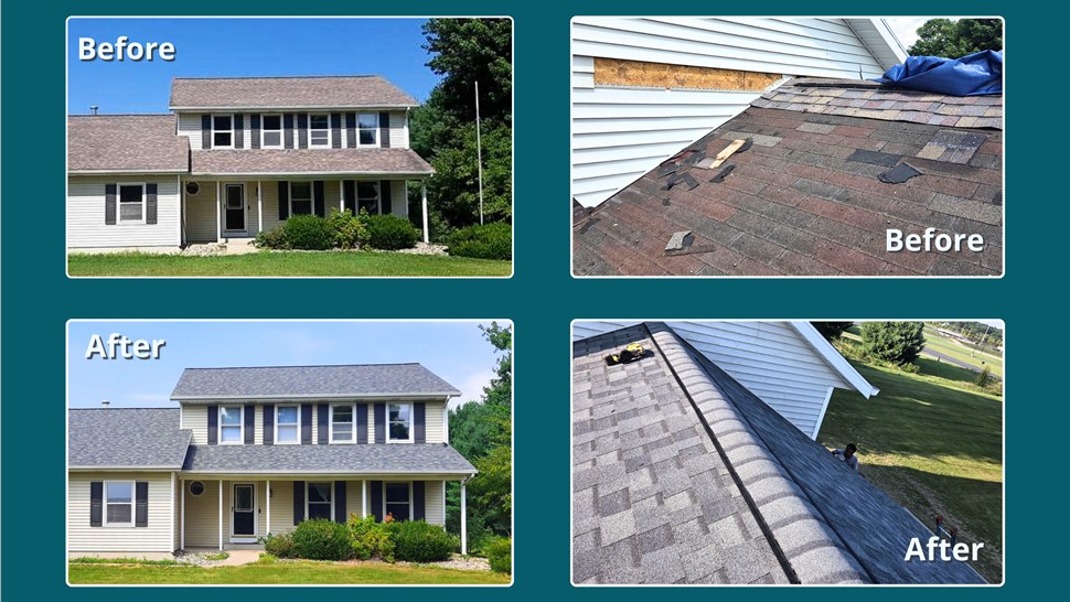 Residential Roofing Project in Galesburg, MI by West Michigan Roofing