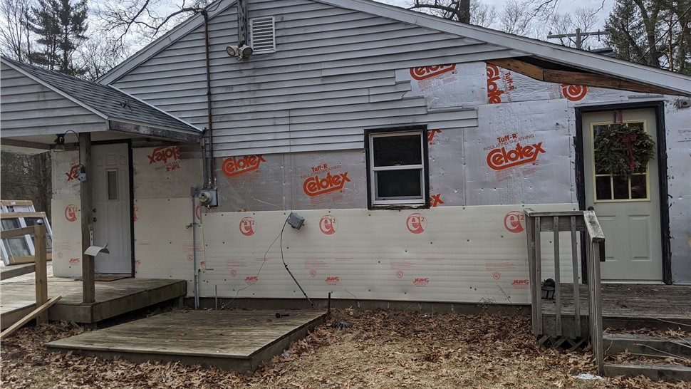 Siding Project Project in Holton, MI by West Michigan Roofing