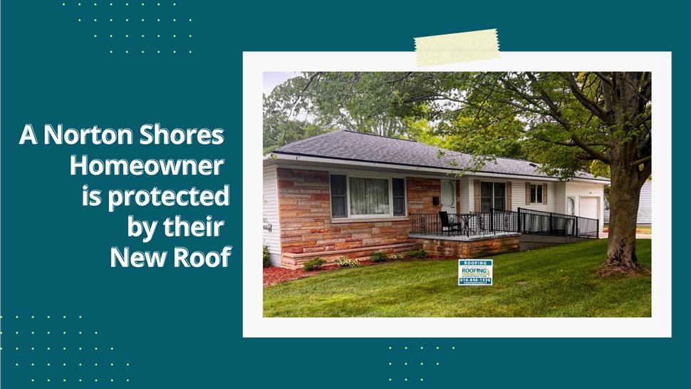 Residential Roofing Project in Norton Shores, MI by West Michigan Roofing