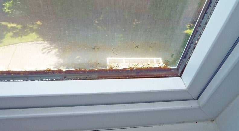 Window that fails to seal