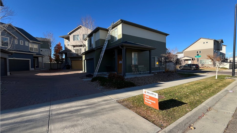 GAF Timberline Armorshield II in Charcoal and new gutter system in Denver Colorado