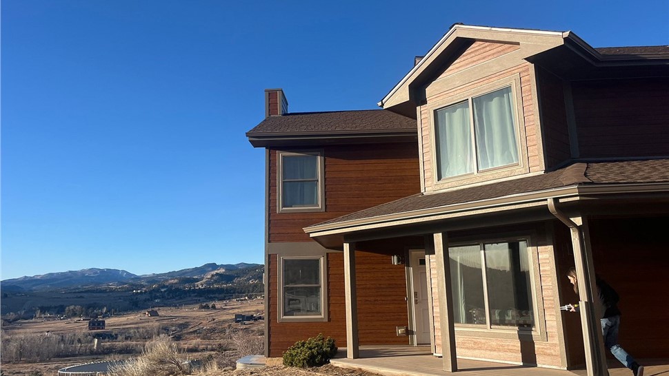 Gutters, Siding Project in Lyons, CO by WestPro